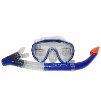 Комплект маска и трубка Aqualung Oversize PRO Синий